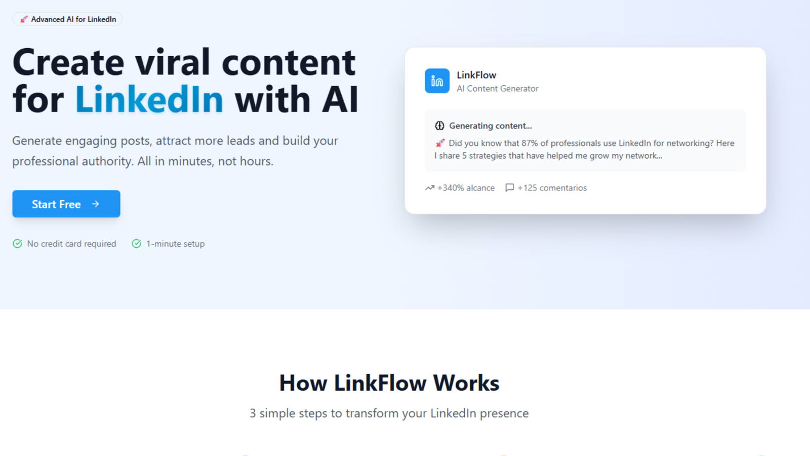 LinkFlow — AI for LinkedIn